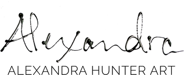 alexandra hunter art logo